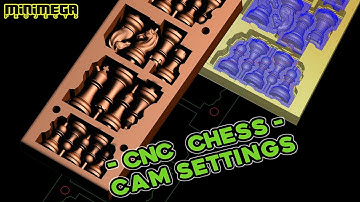 CNC Chess Pieces: Optimal CAM Settings