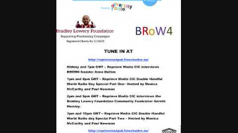 Reprieve Media CIC Meets BROW4 Founder Anna Dutton...