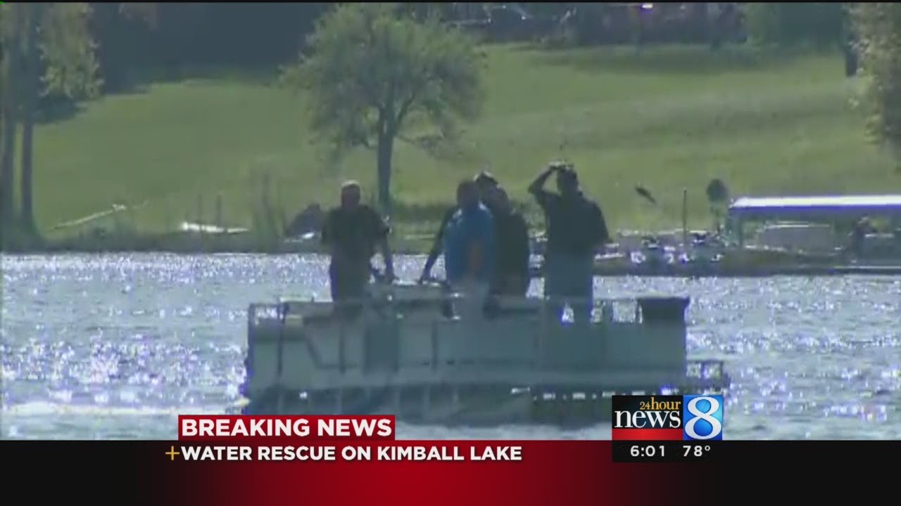 Water rescue underway on Kimball Lake
