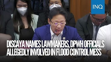 Discaya names lawmakers, DPWH officials allegedly involved in flood control mess