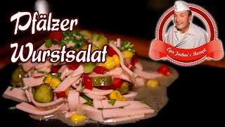 Pfälzer Wurstsalat selber machen - Metzgersalate - Opa Jochens Rezept