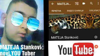 Mateja novi you tuber