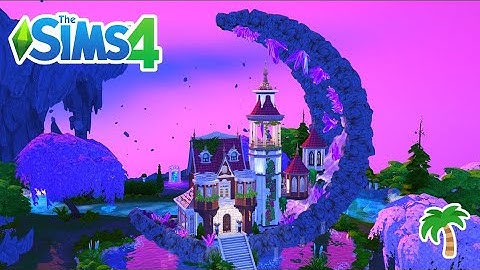 The Luna Palace 🌙 The Sims 4 Speed Build | No CC