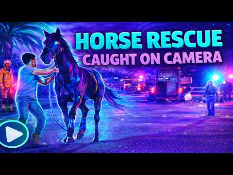 **Warning** Injured Horse Rescued after Stomping Through Trailer Floor