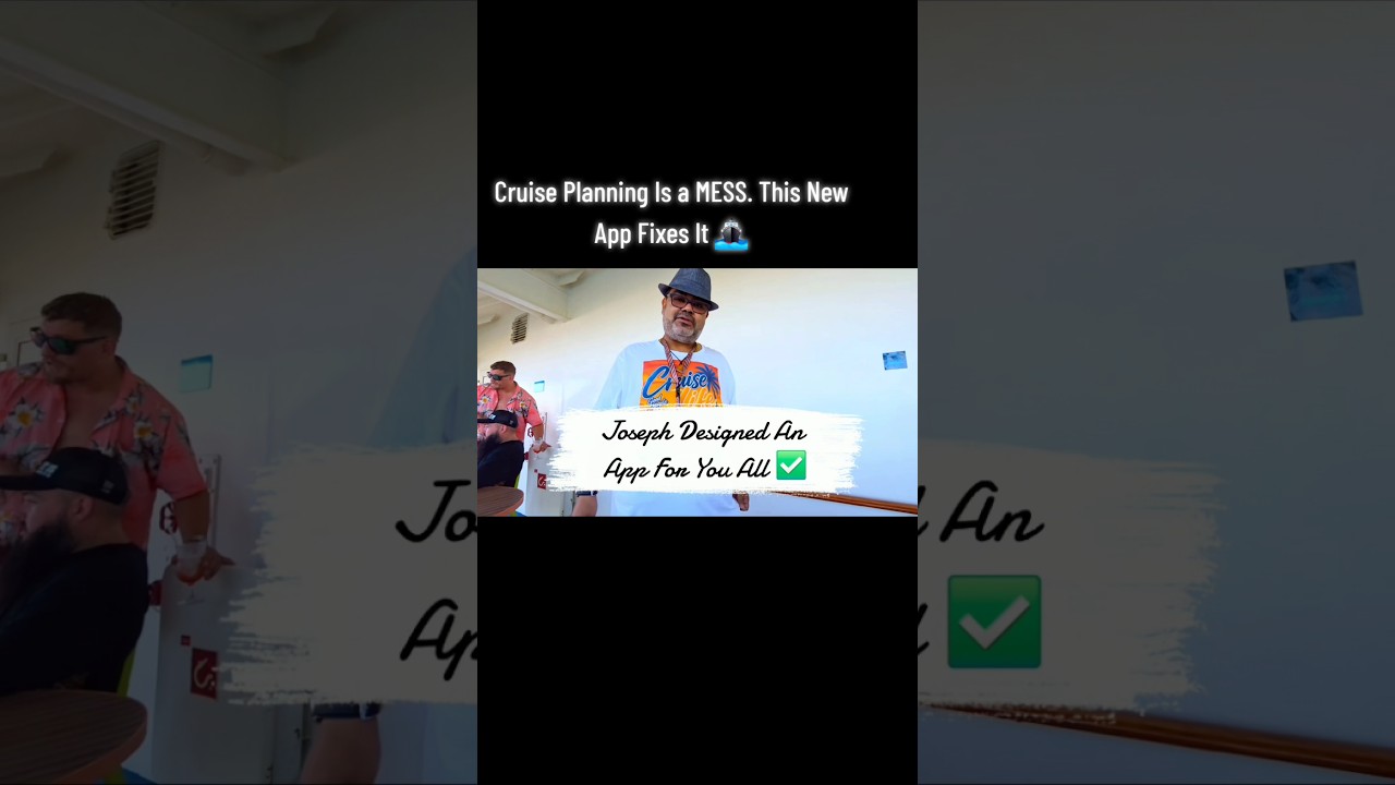 Cruise Planning Is a MESS. This New App Fixes It 🚢
