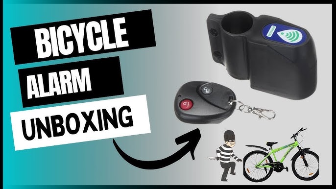 How To Install Anti Thief Security Alarm In Cycle. Wireless Security Alarm  for cycle with Remote. 