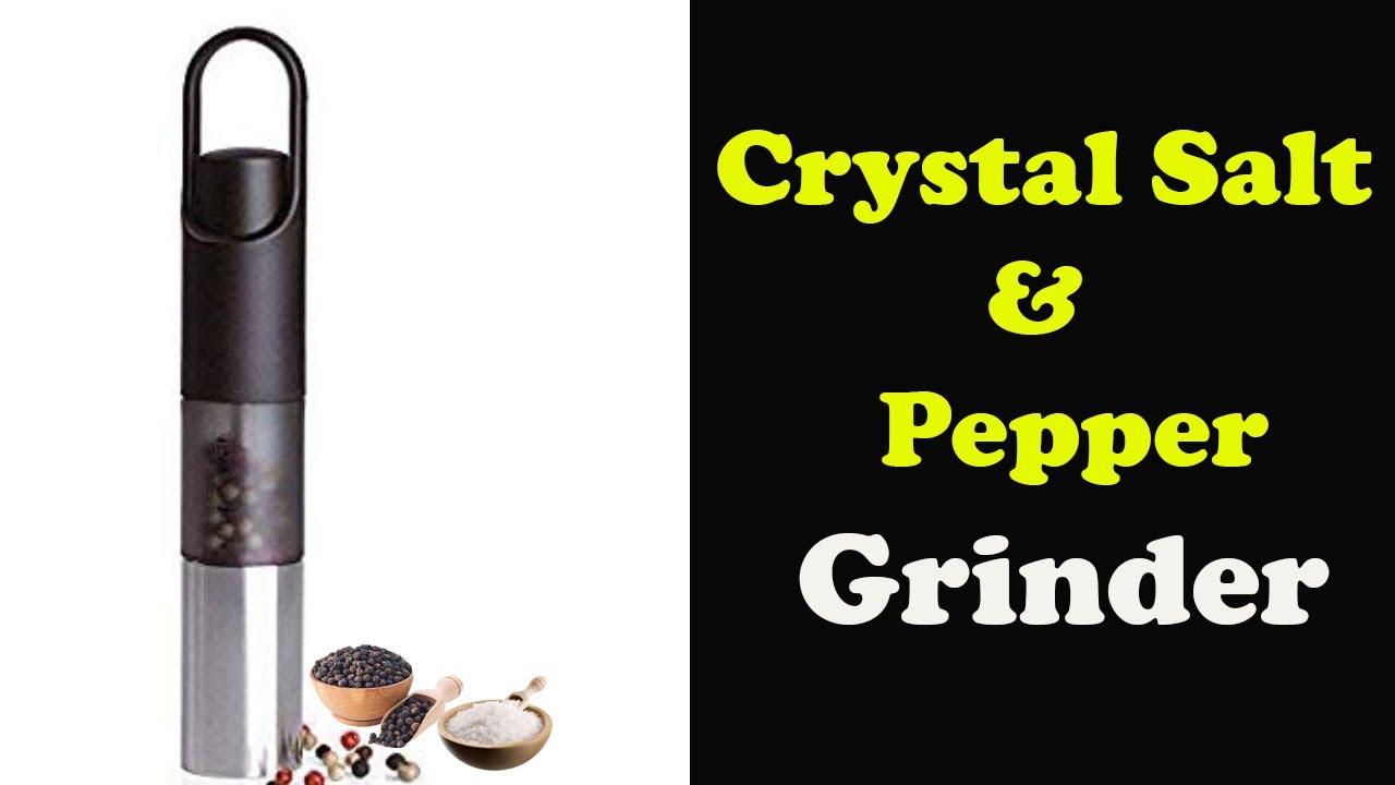 Tupperware's Chef Series Hand Grinder / Rock Salt & Pepper Hand Grinder