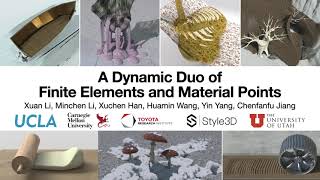 [SIGGRAPH 2024] A Dynamic Duo of Finite Elements and Material Points