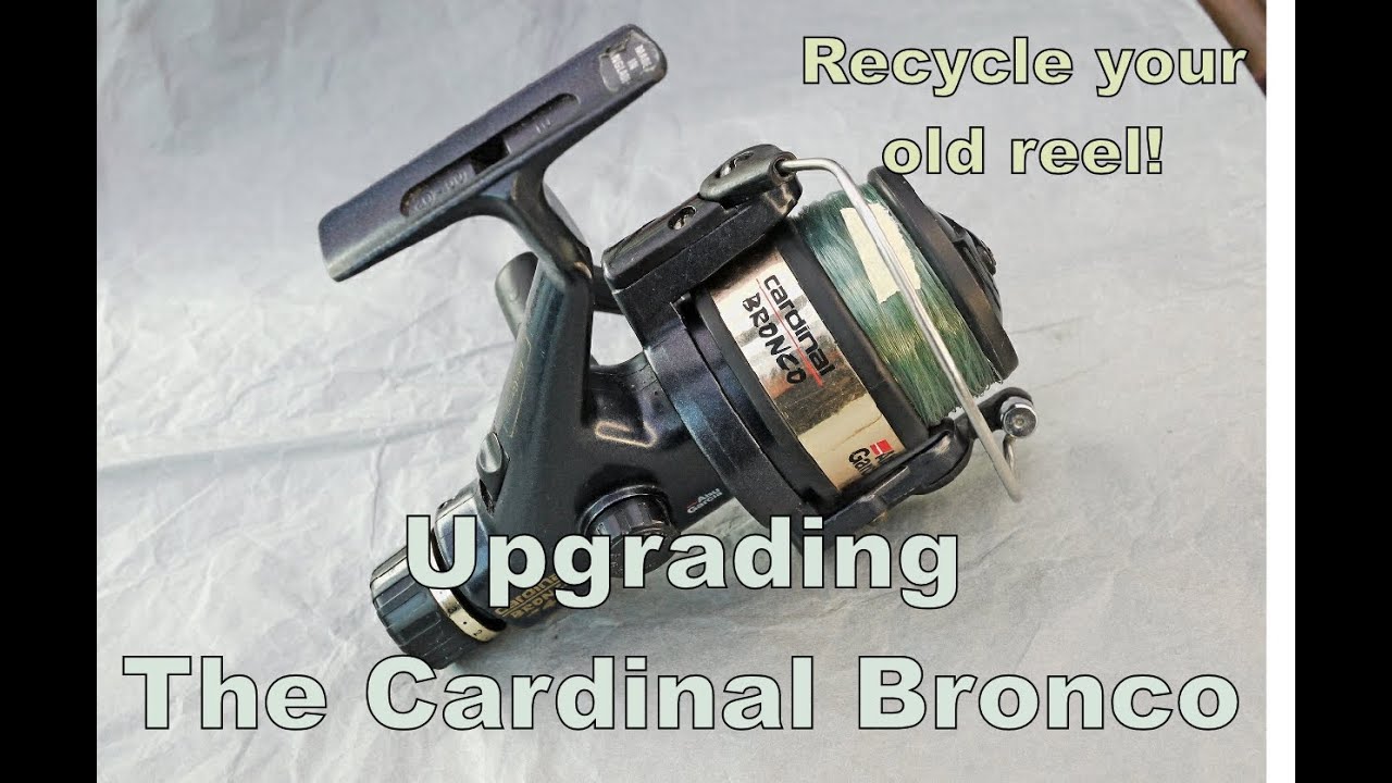 Upgrading the Abu Cardinal Bronco 4. Dave Shows How to Add Balls to Your  Reel. 