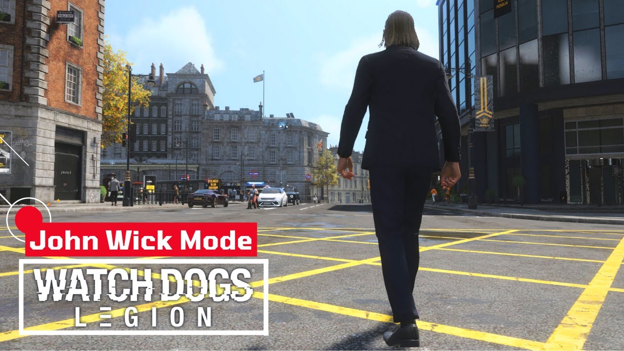 John Wick Badass High Action Combat Compilations | Watch Dogs Legion Gameplay