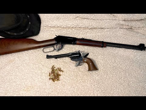 Rifle and Pistol Pairings Part 14 - Henry H001 Lever Action 22lr and Ruger Single Six convertible
