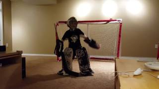 Matt Murray's new warm up routine... via Crosby Fulkerson.