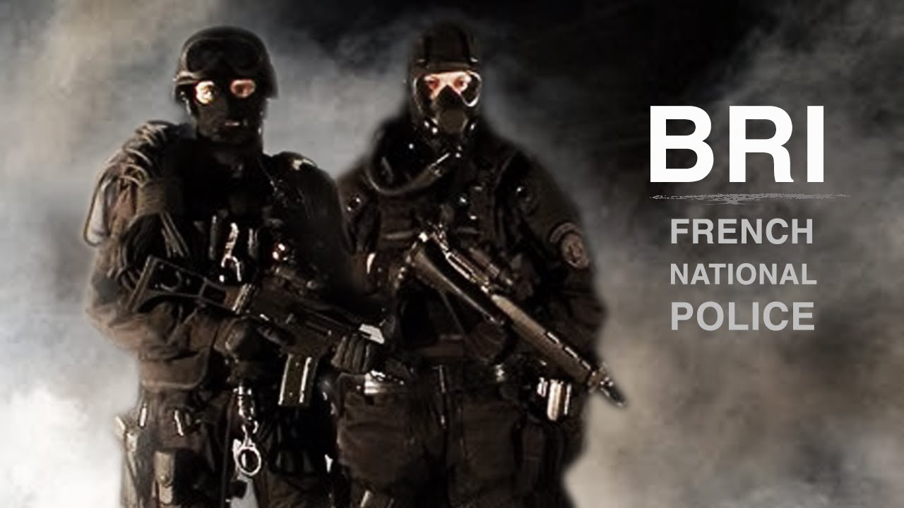 French Police Special Forces   BRI  I will fear no evil