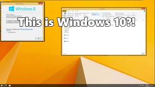 Testing Metro 10, a Windows 10 mod with a Windows 8 Metro theme!