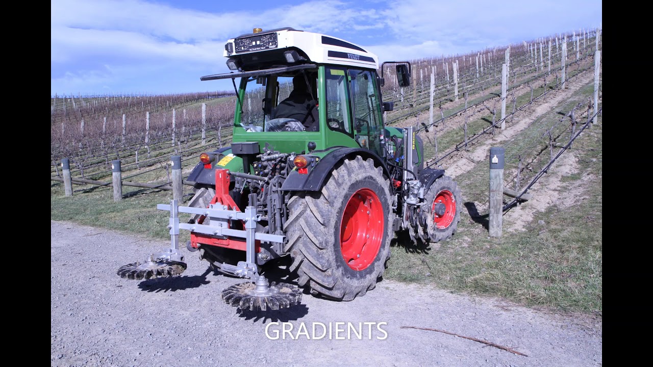 Bahr Mid Mount Undervine Rollhacke & Finger Wheel Video