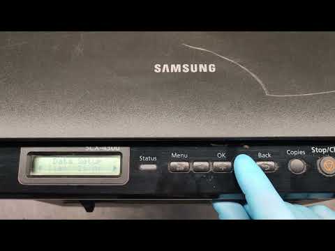 HOW TO RESET TONER COUNTER ON SAMSUNG SCX-4300. HOW TO FIX TONER EMPTY ERROR