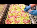 japanese street food - OKONOMIYAKI  ( kyoto style )