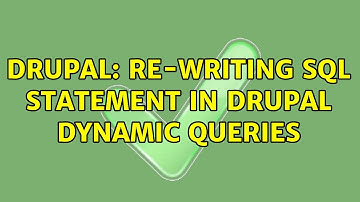 Drupal: Re-writing SQL statement in Drupal dynamic queries