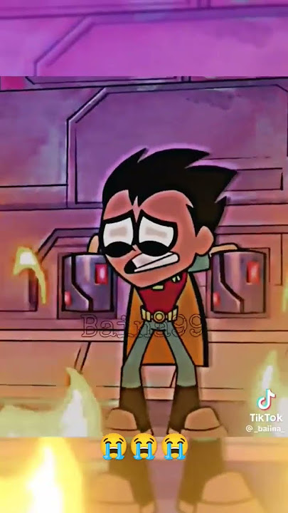 el final de los jóvenes titanes en acción😭😭😭