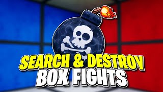 FORTNITE SEARCH & DESTROY | BOX FIGHT - 5V5 ATTACKERS VS DEFENDERS - MAP CODE: 6445-0938-3676