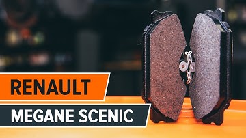 How to change front brake pads on RENAULT MEGANE SCENIC [TUTORIAL AUTODOC]