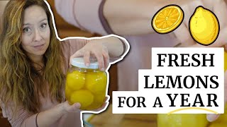 This Is How I Keep Lemons For An Entire Year