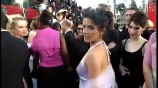 Salma hayek Red Carpet Oscar 2000