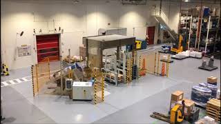 Changeur De Palette En Ligne I-Beetle Avec V-Shape Fûts Bleus