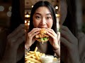 One Bite = Pure Happiness 😍This Burger Looks TOO GOOD 🤯#food #foodie#burger #chickenburger #fastfood