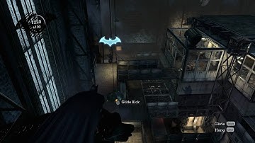 Batman: Arkham Asylum PC DEMO GAMEPLAY PhysX ON 2/2