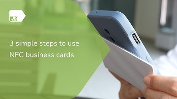 3 Simple Steps To Use NFC Business Cards