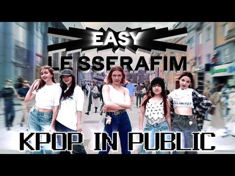 [KPOP IN PUBLIC | ONE TAKE] LE SSERAFIM (르세라핌) - EASY Dance Cover by JELLY TEAM