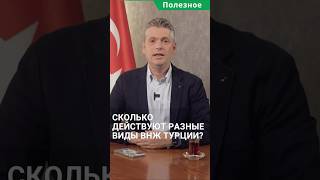 Сколько действуют разные виды ВНЖ Турции?  #shorts #внжвтурции #внжтурции