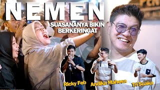 NEMEN - TRI SUAKA FT ANDIKA MAHESA \u0026 RICKY FEB | LIVE NGAMEN