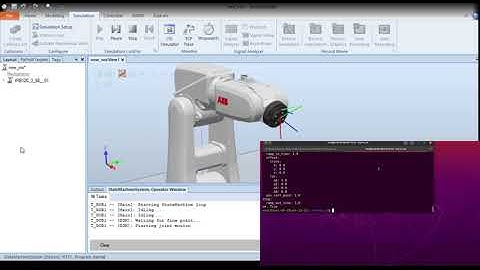 abb_robot_driver joint_trajectory_controller test