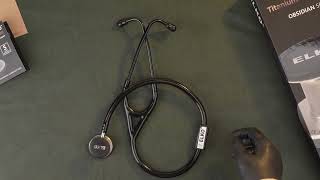 ELKO Obsidian Series Titanium Stethoscope - Natural Edition screenshot 2
