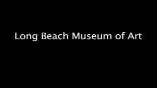 Oscar goes outside - Long Beach Museum of Art