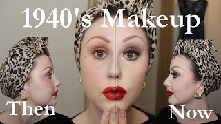 1940 S Makeup Vs Modern 40