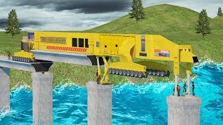 Juego de construcción - Bridge Construction River Road screenshot 2