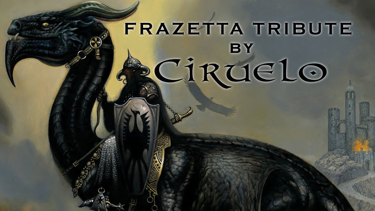 FrazettaTribute - a rendition on Frank Frazetta's painting "Death Dealer", by Ciruelo