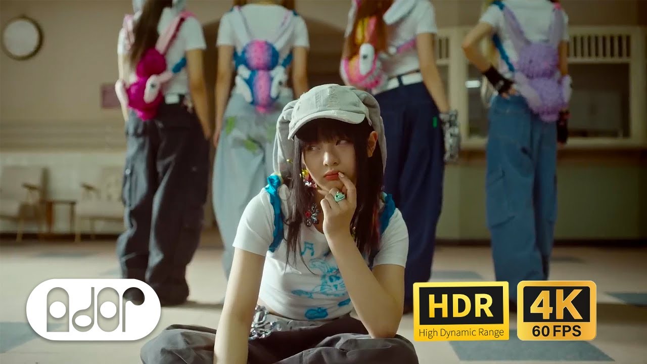 4K 60fps HDR) NewJeans (뉴진스) 'OMG' Official MV (Performance ver