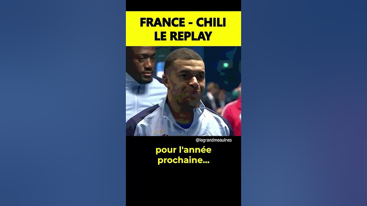 ⚽ France - Chili : un match qui tombe bien pour Mbappé