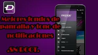 Mejor aplicacion de fondos de pantalla, tono de llamada, de notificacion y mas....zedge    .NO ROOT. screenshot 5