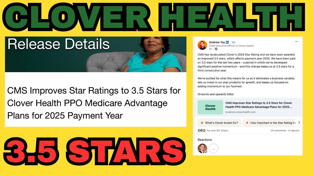 Is Clover Health A Good Medicare Advantage Plan Clover Health Gets a Boost! 🌟 New 3.5-Star Rating for 2025 Medicare