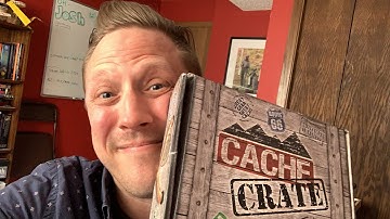 UNBOXING THE CACHE CRATE LIVE AND GEOCACHING HANGOUT!