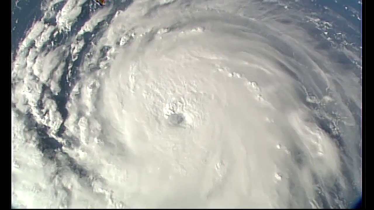 Astronauts send home views of 'nightmare' Hurricane Florence