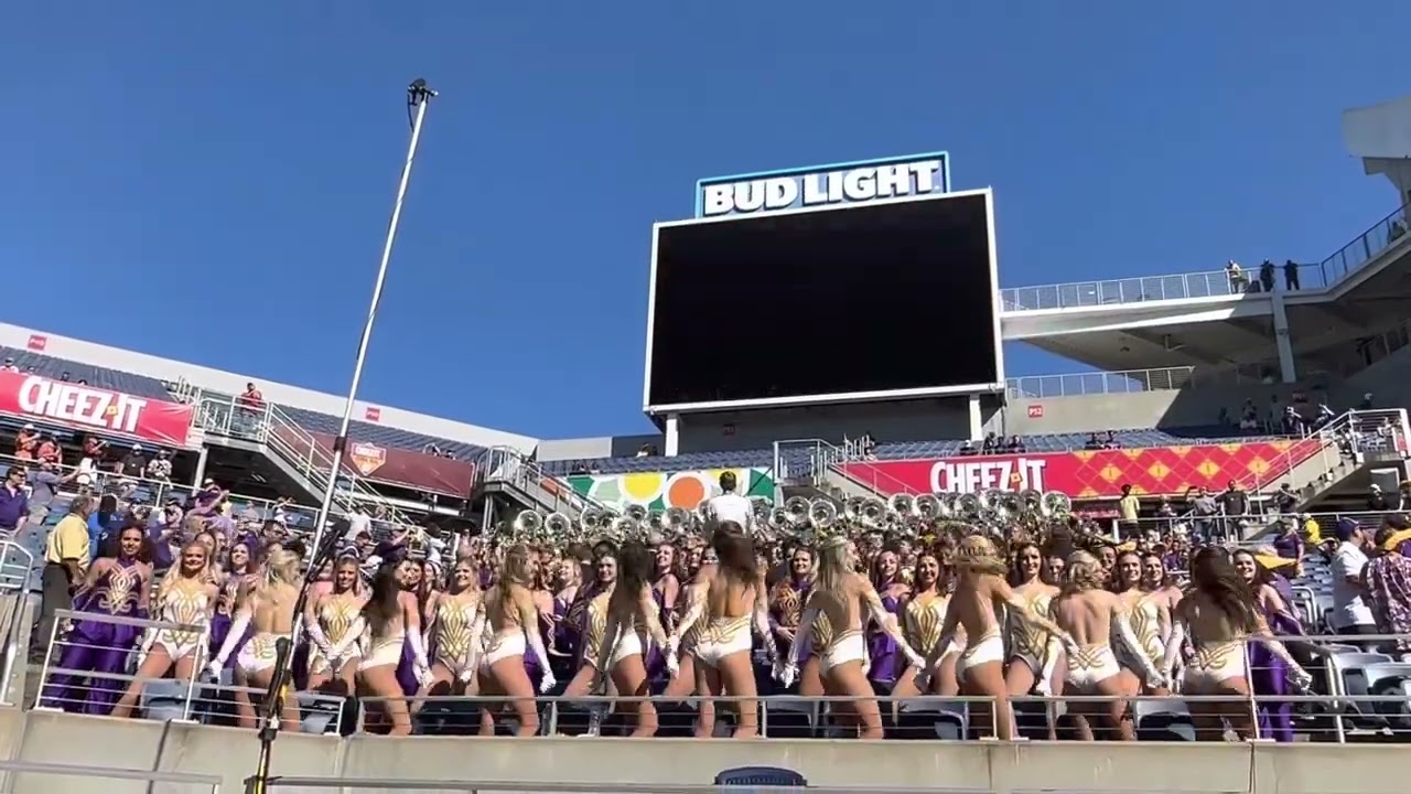 LSU Band playing ‘Right Above It’ before 2023 Citrus Bowl vs Purdue