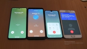 Over the Horizon Incoming call & Outgoing call at the Same Samsung Galaxy A51 + A40+A8 plus+Note 1