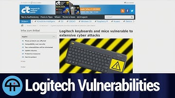 Logitech Keyboard and Mice Vulnerabilities