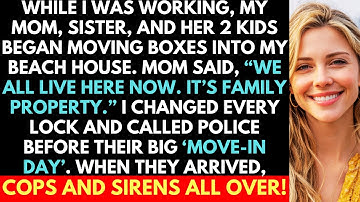 My Family Tried To Move Into My Beach House Without Asking; I Changed Locks And Alerted The Police…